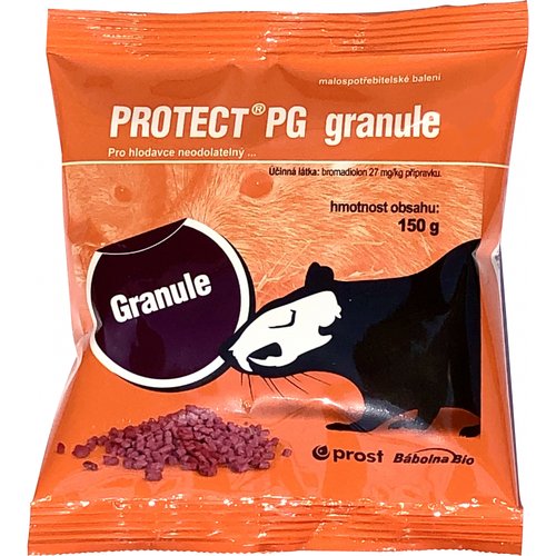 PROTECT PG GRANULE 150g sáček/myši,krysy