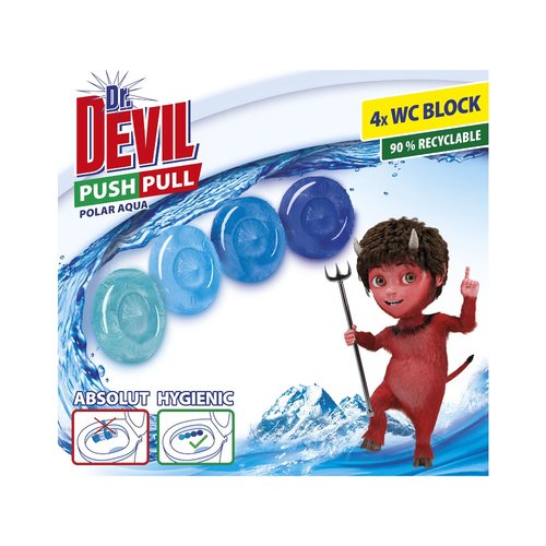 DEVIL WC 4x20g PUSH PULL GEL POLAR 6809