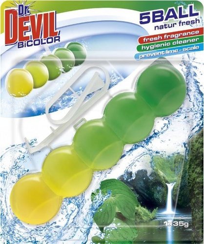 DEVIL WC 5BALL NATUR FRESH 35G 6445