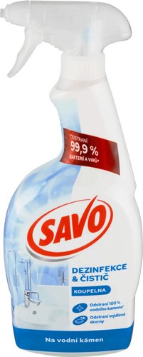 SAVO VODNI KAMEN KOUPELNY 700ml BEZ CHLO