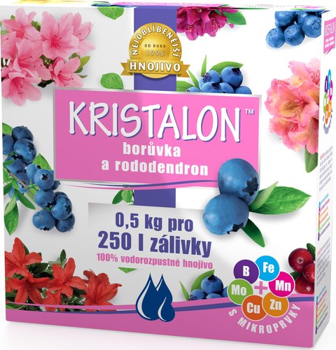 KRISTALON 500g BORUVKY+RODODENDR AGRO CS