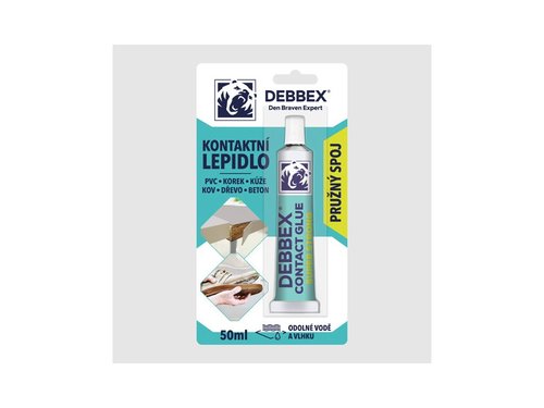 DEBBEX KONTAKTNI LEPIDLO NA BOTY 50ml