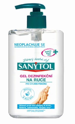 SANYTOL 250ml DEZINFEKN GEL 42650300