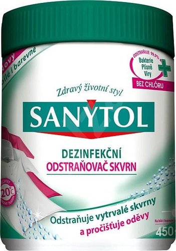 SANYTOL BILE PRADLO ODSTRA.SKVRN 450g