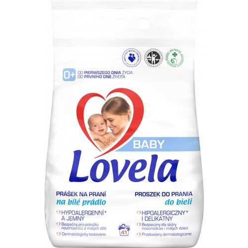 LOVELA PRASEK 4,1kg BILA 41PD 764013