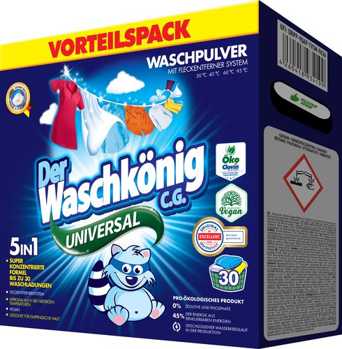 WASCHKONING 30PD UNIVERZAL  BOX 1,95kg