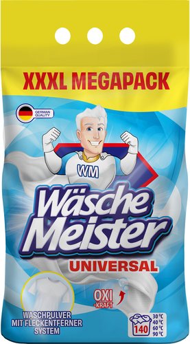 WASCHE MEISTER 10,5kg 140PD UNIVERSAL 75