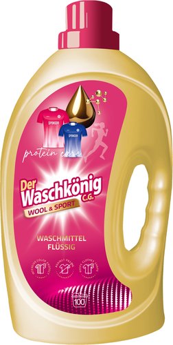 WASCHKONIG GEL 100PD 3L WOOL+SPORT 76131