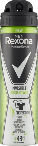 REXONA MEN DEO INVISIBLE FRESH POWER B+W