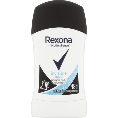 REXONA STICK INVISIBLE AQUA 40ml 834986