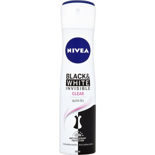 NIVEA DEO BLACK&amp;WHITE CLEAR 150ml