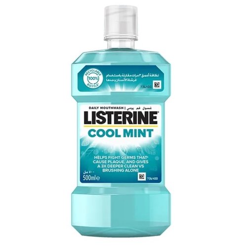 LISTERINE USTNI VODA 500ml COOLMINT