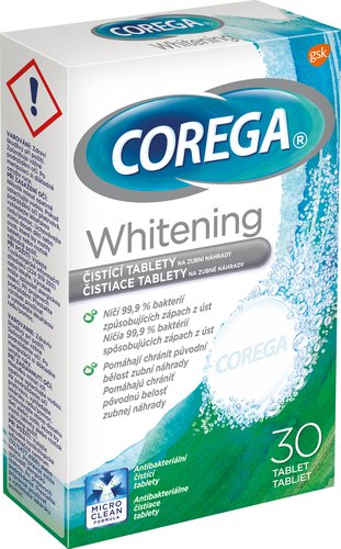COREGA TABLETY PRO CLEANSER ORTODONTICS