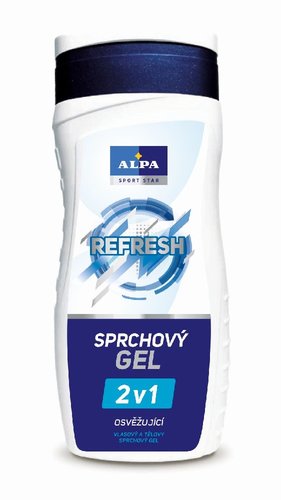 ALPA SPRCH.GEL 300ml 2v1 REFRESH. 02478