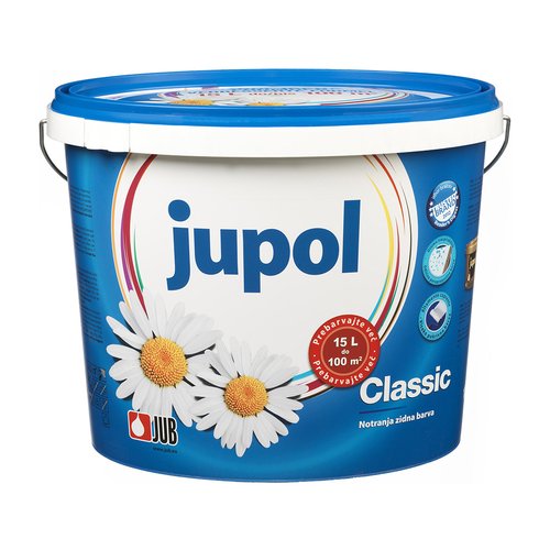 JUPOL CLASSIC 15L BILY /25KG/ 404908