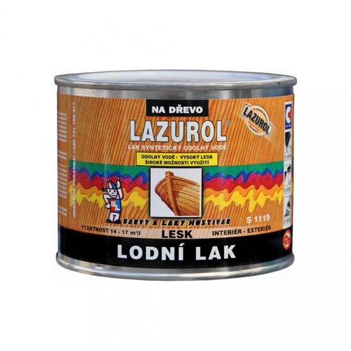 LAK S1119 LODNI SYNT.0,375L LAZUROL BEZB