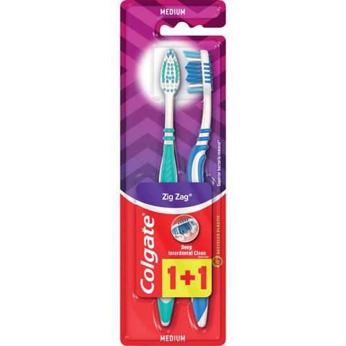 COLGATE Z.K. ZIG ZAG PLUS 1+1 MEDIUM 895