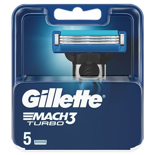 GILLETTE MACH3 TURBO 5NH