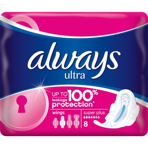 ALWAYS ULTRA SUPER PLUS 8ks 916141