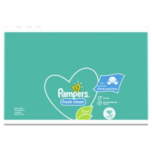 UBROUSKY VLHCENE PAMPERS 52ks FRESH CLEA