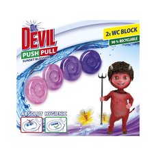 DEVIL WC 2x20g PUSH PULL GEL SUNSET 6807