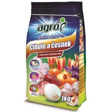 HNOJIVO CIBULE CESNEK 1kg AGRO CS 00637