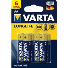 BATERIE AA VARTA TUZKOVE 6ks LONGLIFE
