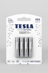 BATERIE 4ks TESLA AL3 SILVER+LR03/4 AAA
