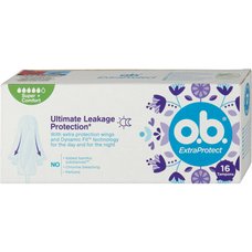 o.b.EXTRA PROTECT SUPER PLUS 16ks TAMPON