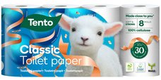 T.PAPIR 8ks/18m/  TENTO CLASSIC WHITE 3V